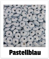 Linsen pastellblau